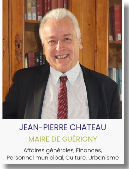 Photo du Maire de Guérigny Jean-Pierre Chateau