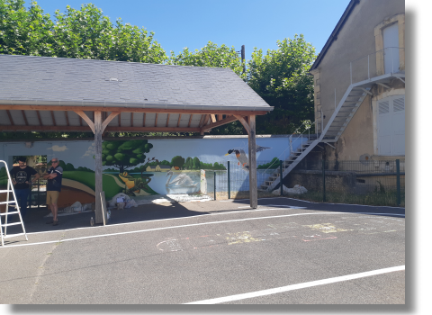 Préau Ecole Guérigny